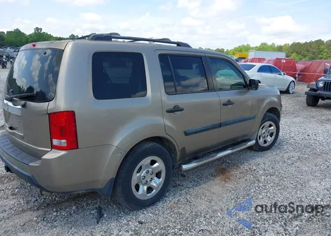2010 Honda Pilot Lx z USA, uszkodzony, nr VIN 5FNYF3H2XAB013835